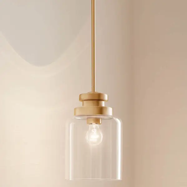 Annabeth Mini Pendant in Classic Gold - Image 5
