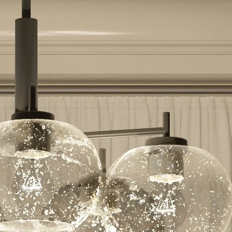Anamaya 5-Light Chandelier with Seeded Glass - Image 11