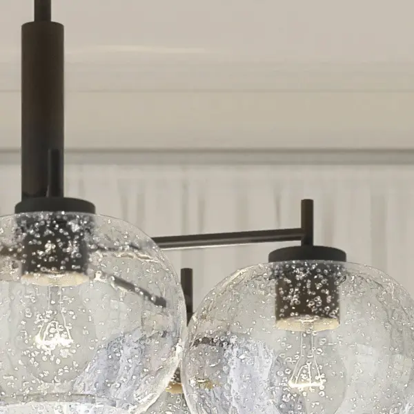 Anamaya 5-Light Chandelier with Seeded Glass - Image 7