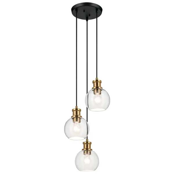 Clove 3-Light Cluster Pendant - Image 2