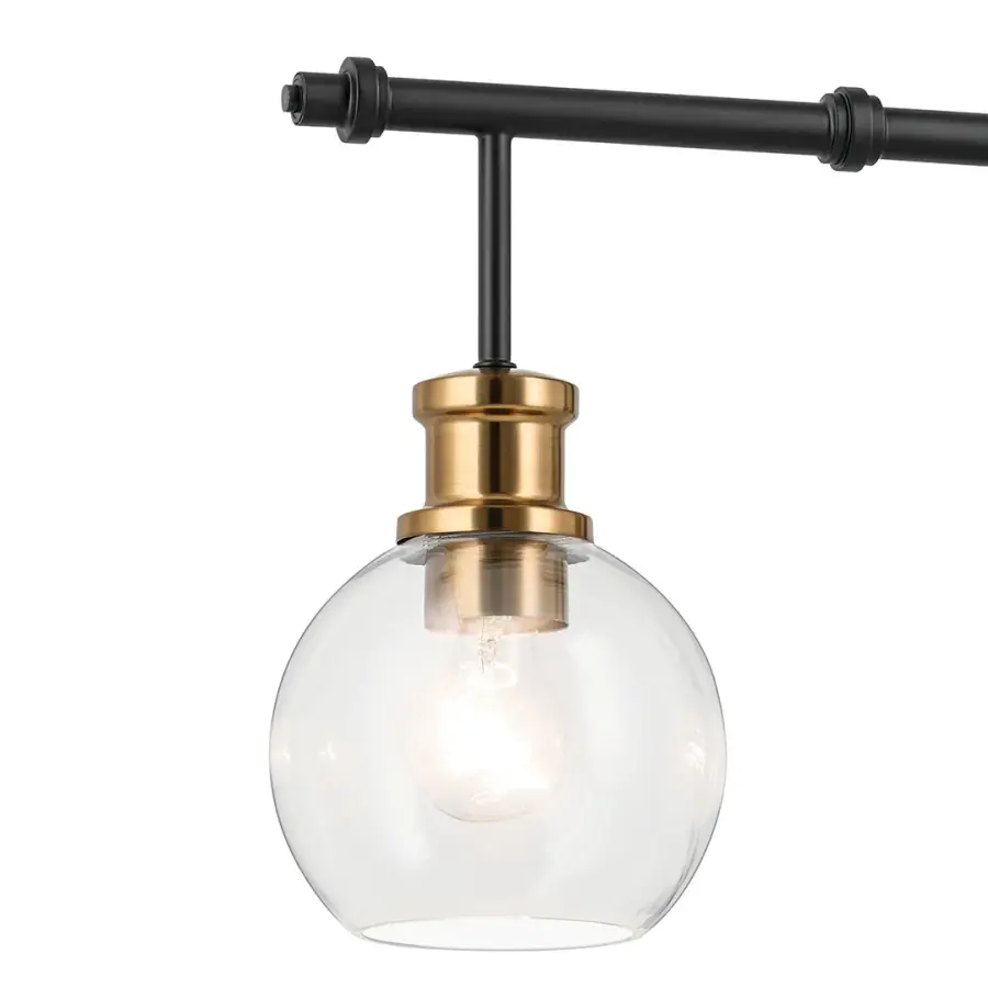 Clove 4-Light Linear Chandelier - Image 3