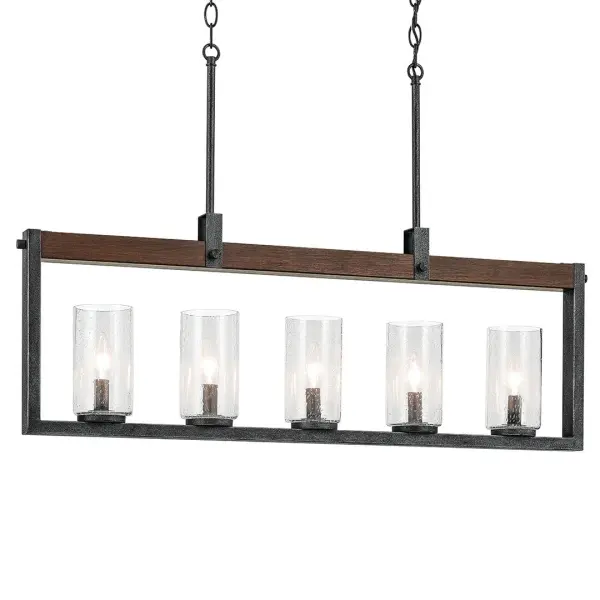 Barrington 5-Light Linear Chandelier - Image 1