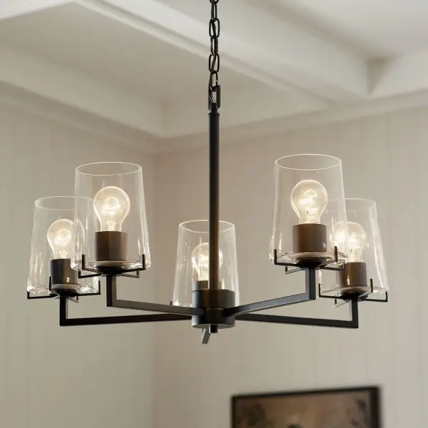Birk 5-Light Chandelier - Image 5