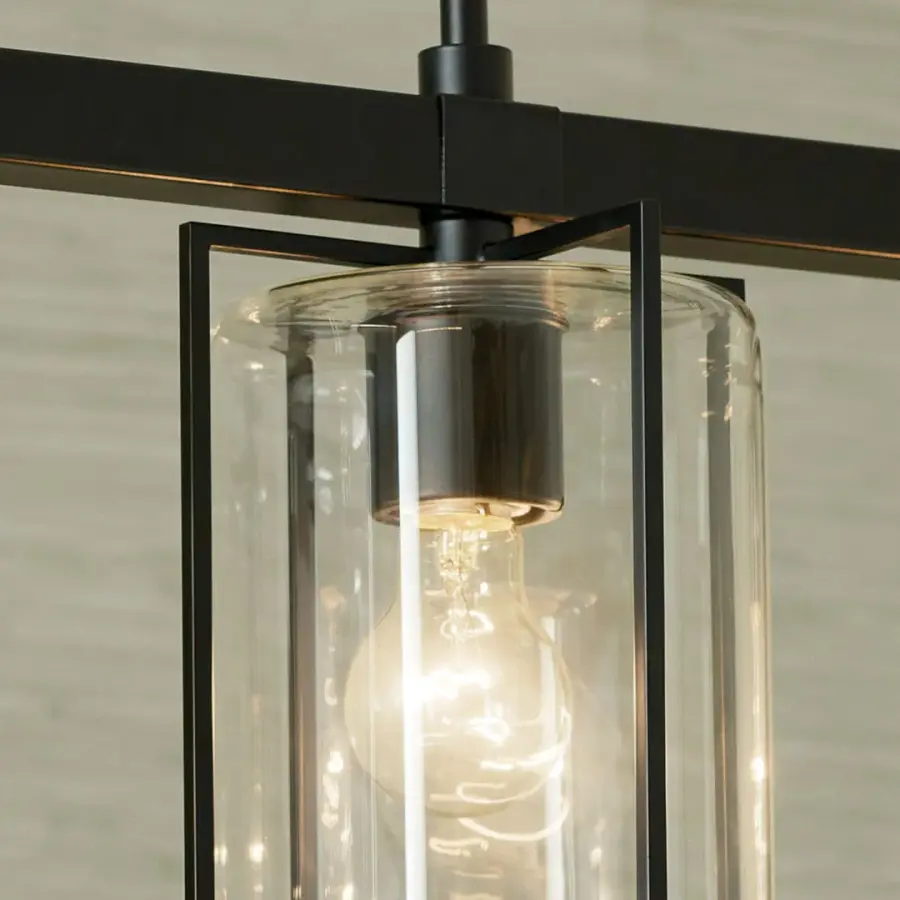 Birk 4-Light Linear Chandelier - Image 6