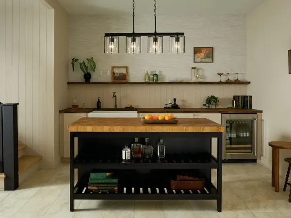 Birk 4-Light Linear Chandelier - Image 8