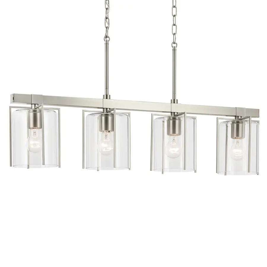Birk 4-Light Linear Chandelier - Image 1