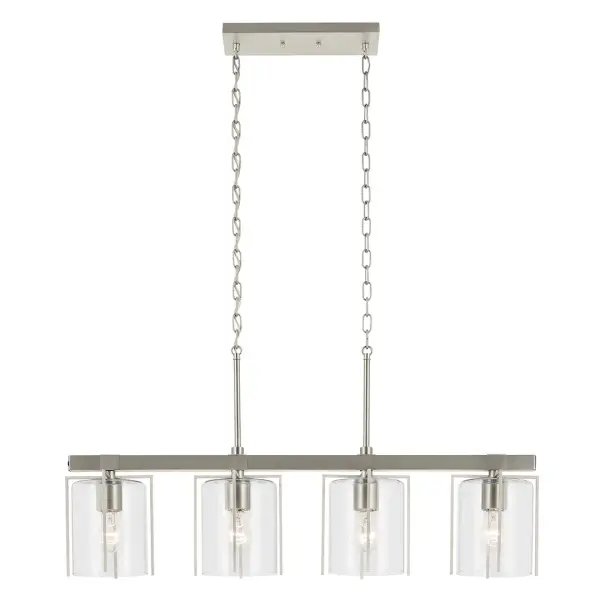 Birk 4-Light Linear Chandelier - Image 2