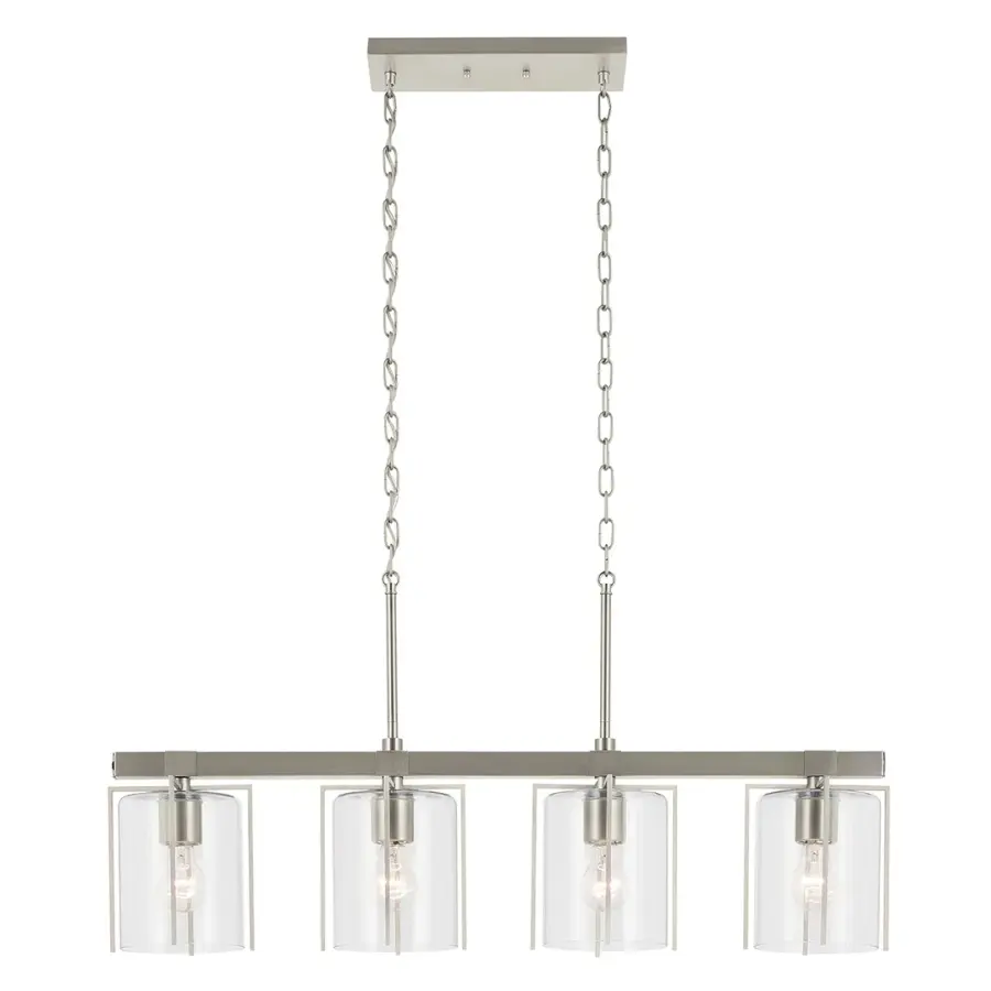 Birk 4-Light Linear Chandelier - Image 2