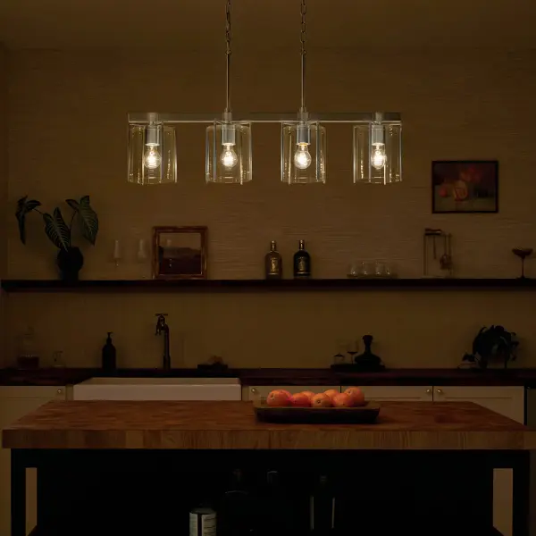 Birk 4-Light Linear Chandelier - Image 6