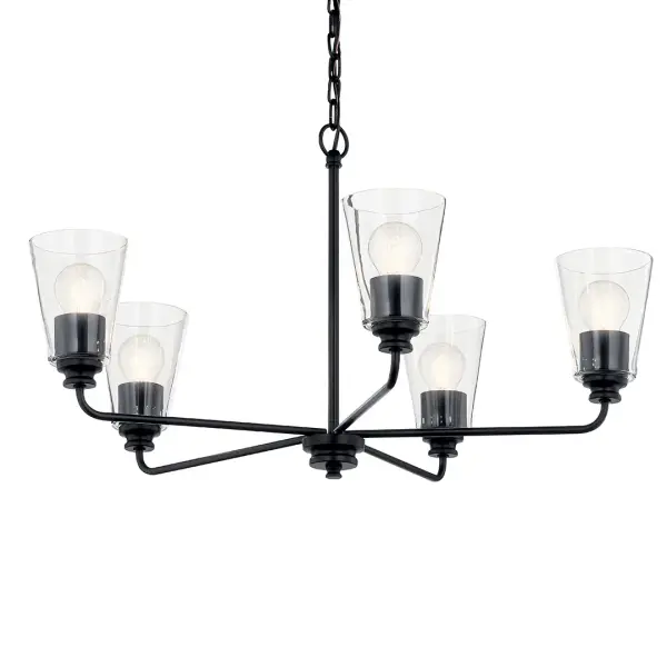 Ashba 5-Light Chandelier - Image 1