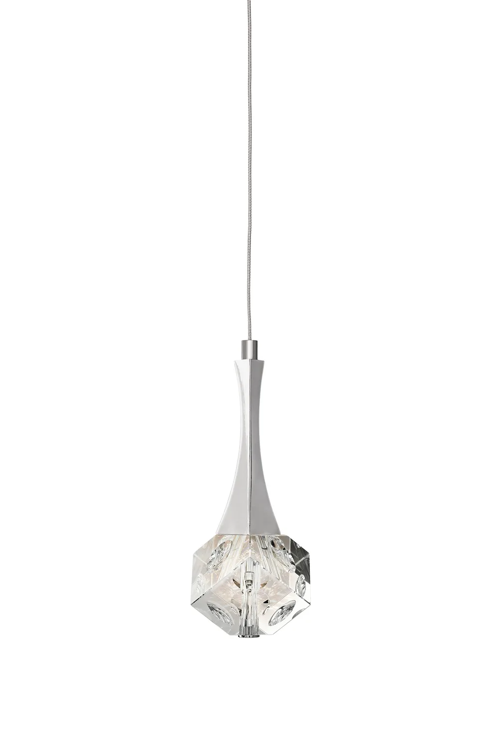 Rockne LED Mini Pendant in Chrome