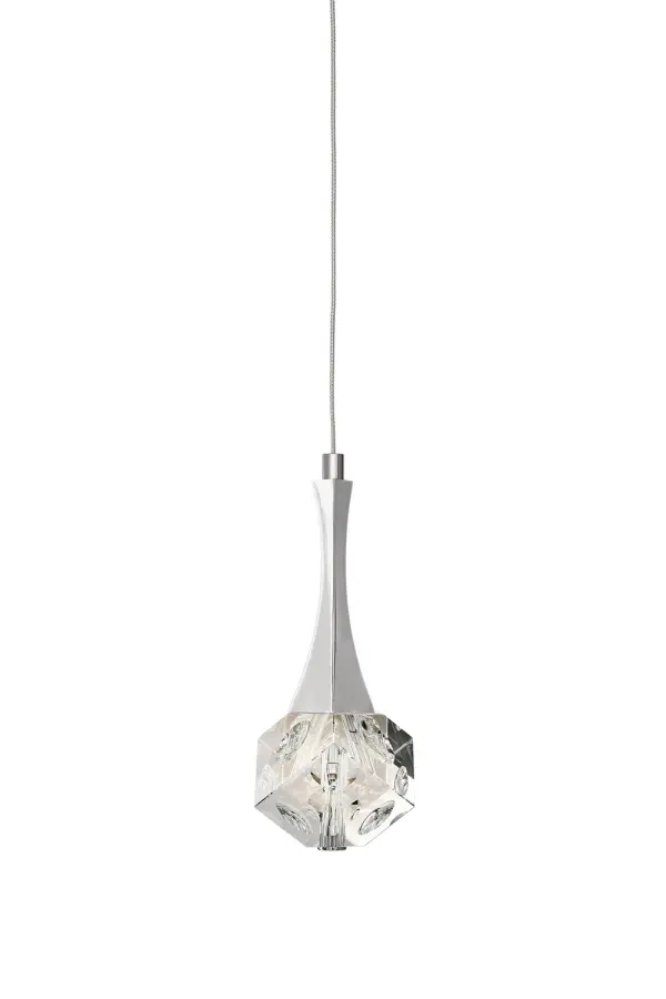 Rockne LED Mini Pendant in Chrome