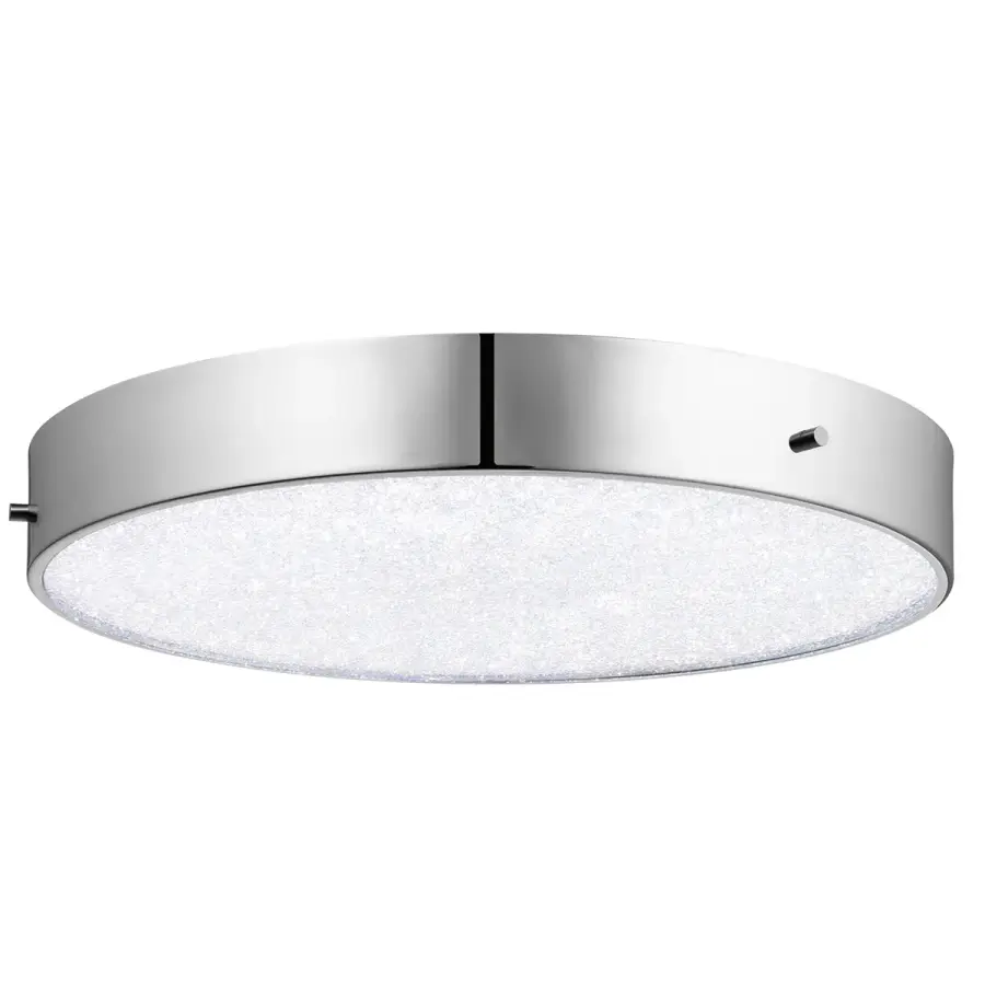 Crystal Moon Flush Mount Ceiling Light - Image 1