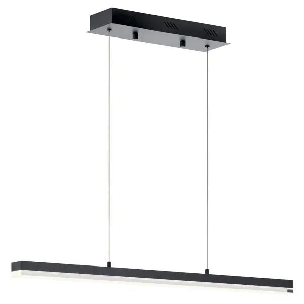 Gorve LED Linear Chandelier in Matte Black