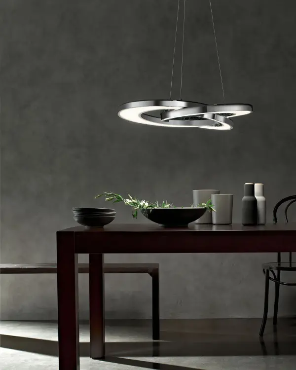 Destiny Chrome Chandelier - Image 5