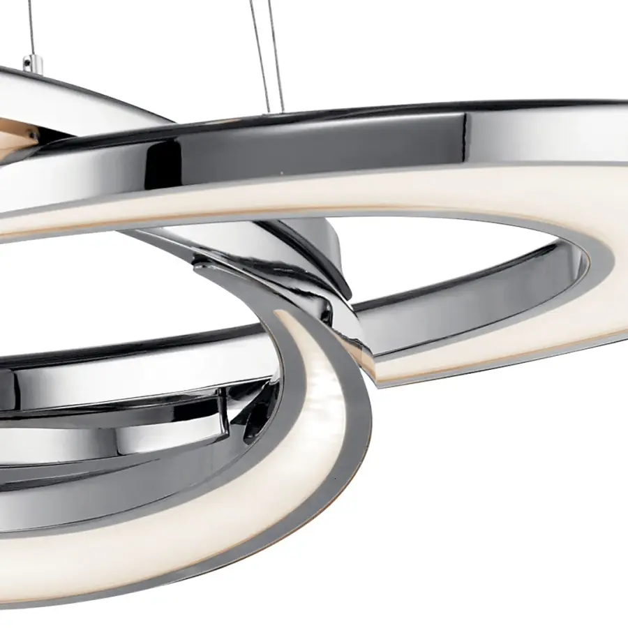 Destiny Chrome Chandelier - Image 3