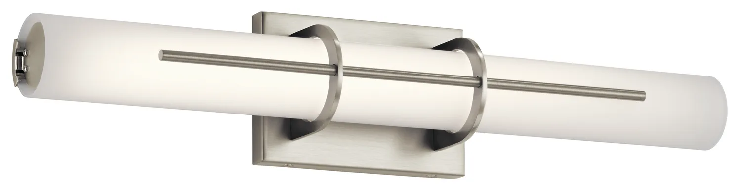 Traverso LED Linear Bath Light in Brushed Nickel