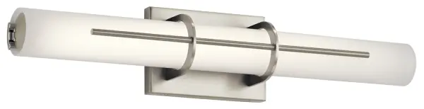 Traverso LED Linear Bath Light in Brushed Nickel