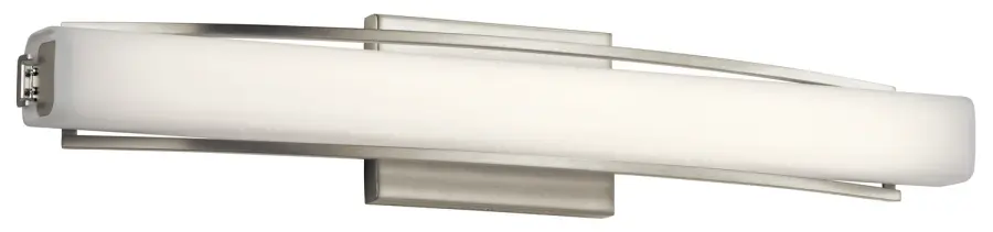 Rowan LED Linear Bath Light in Brushed Nickel