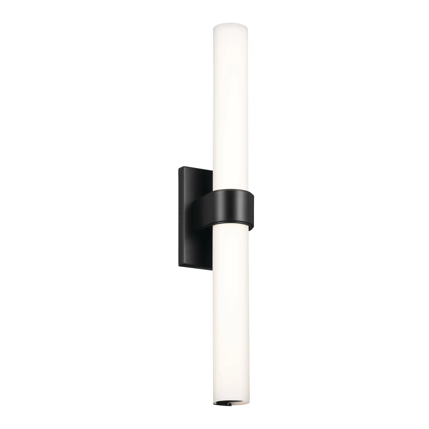 Izza LED Linear Bath Light in Matte Black