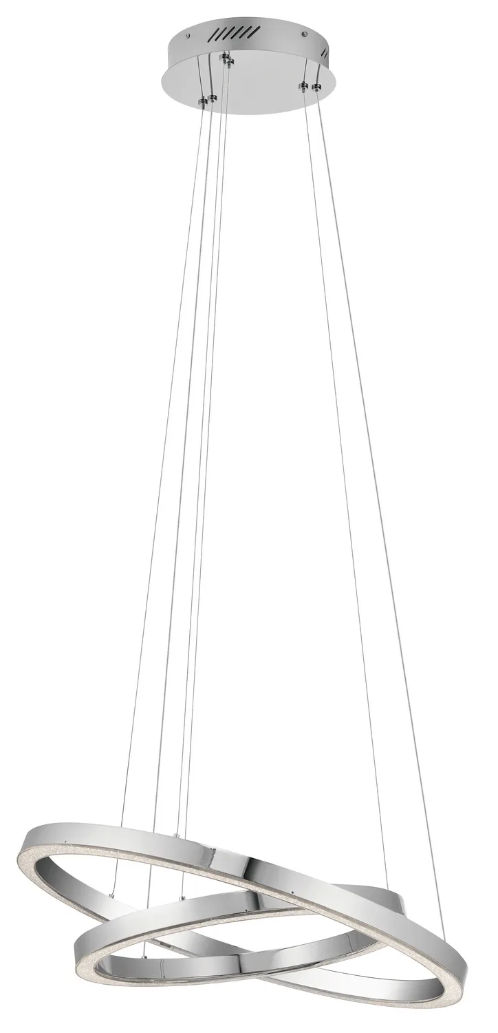 Opus LED Chandelier in Chrome