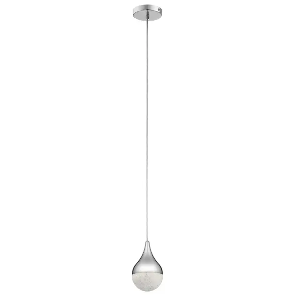 Kiss LED Mini Pendant in Chrome