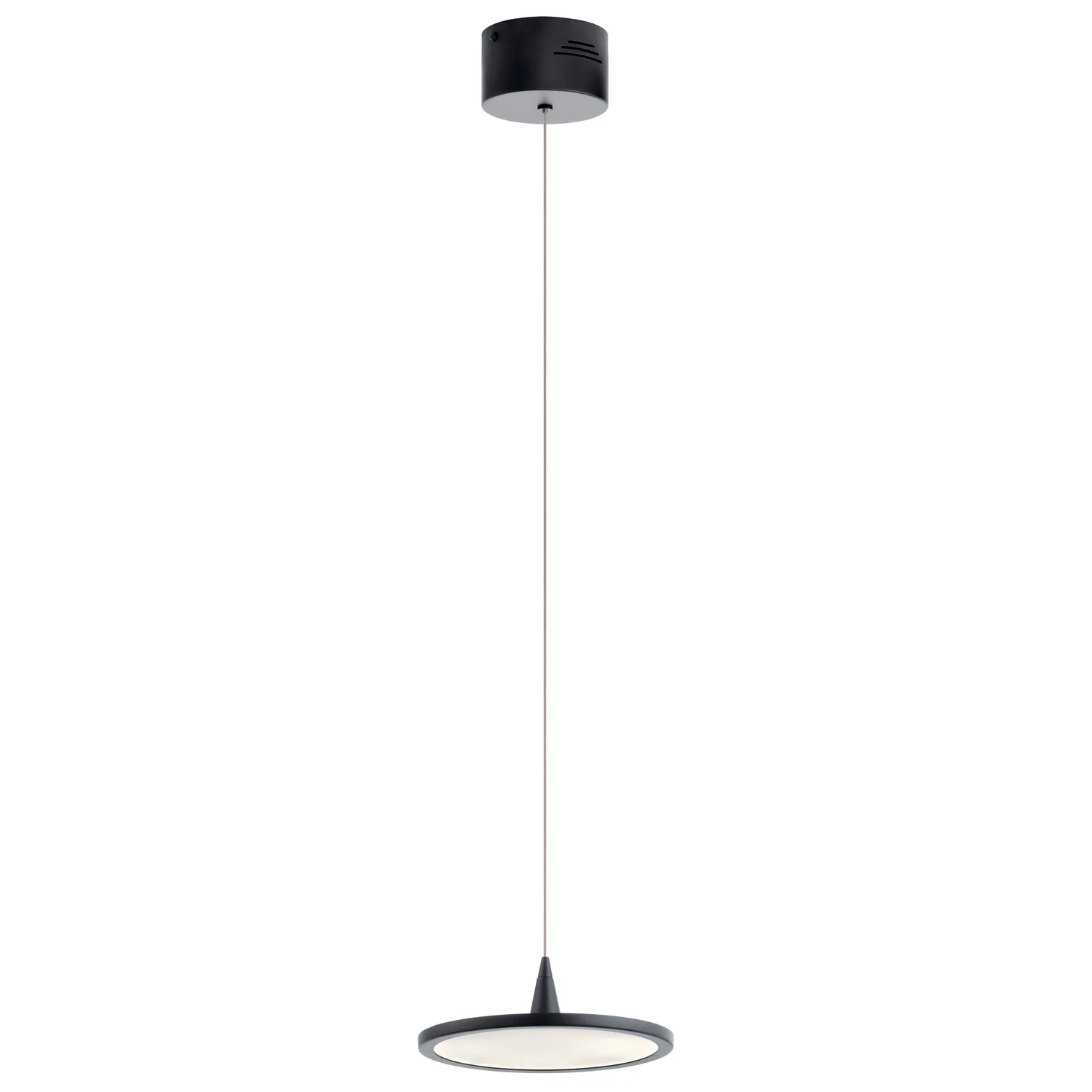Jeno LED Mini Pendant in Matte Black