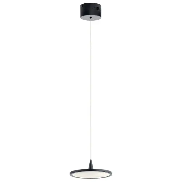 Jeno LED Mini Pendant in Matte Black