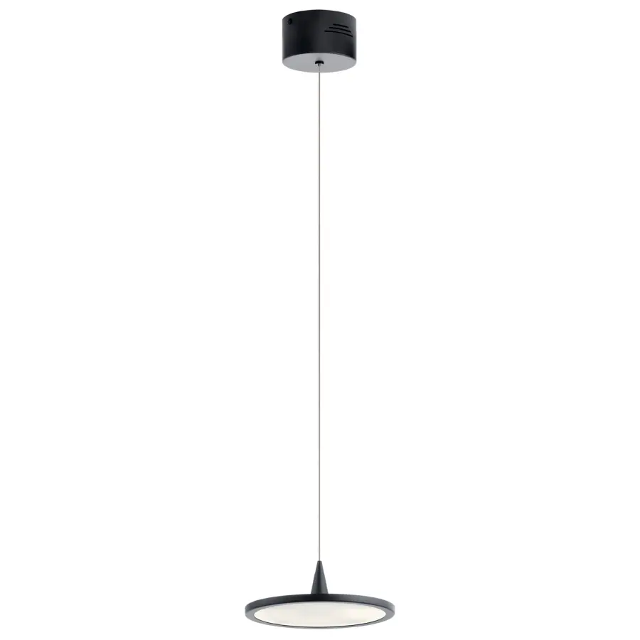 Jeno LED Mini Pendant in Matte Black