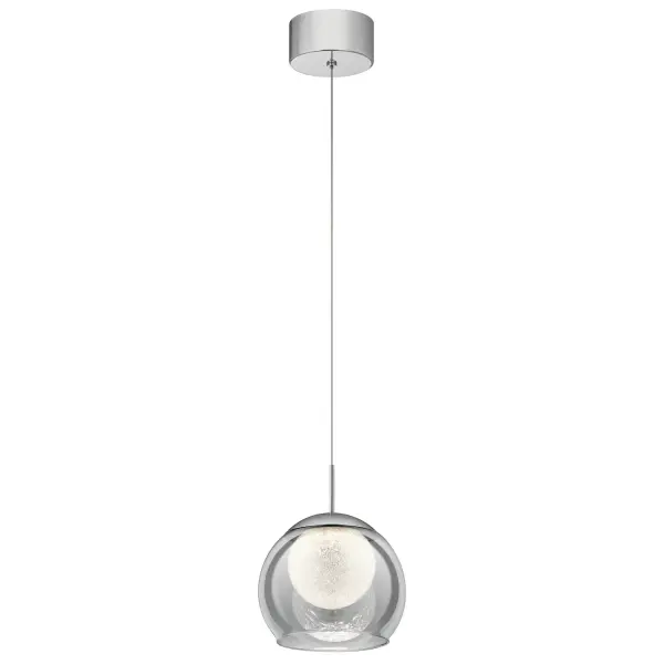 Lexi LED Mini Pendant in Chrome