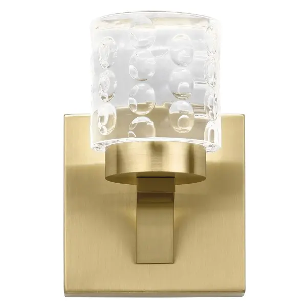 Rene LED Wall Sconce in Champagne Gold
