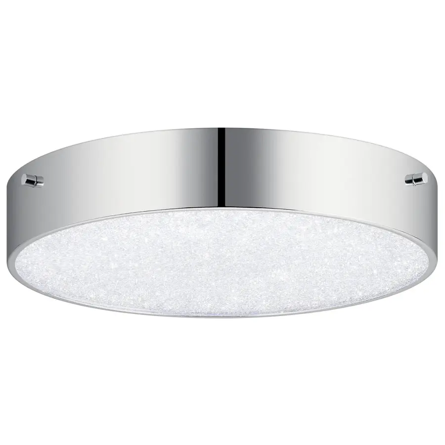 Crystal Moon Flush Mount Ceiling Light - Image 1