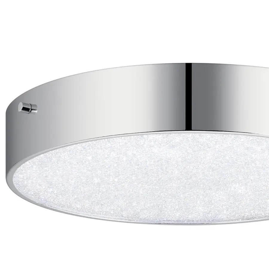 Crystal Moon Flush Mount Ceiling Light - Image 2