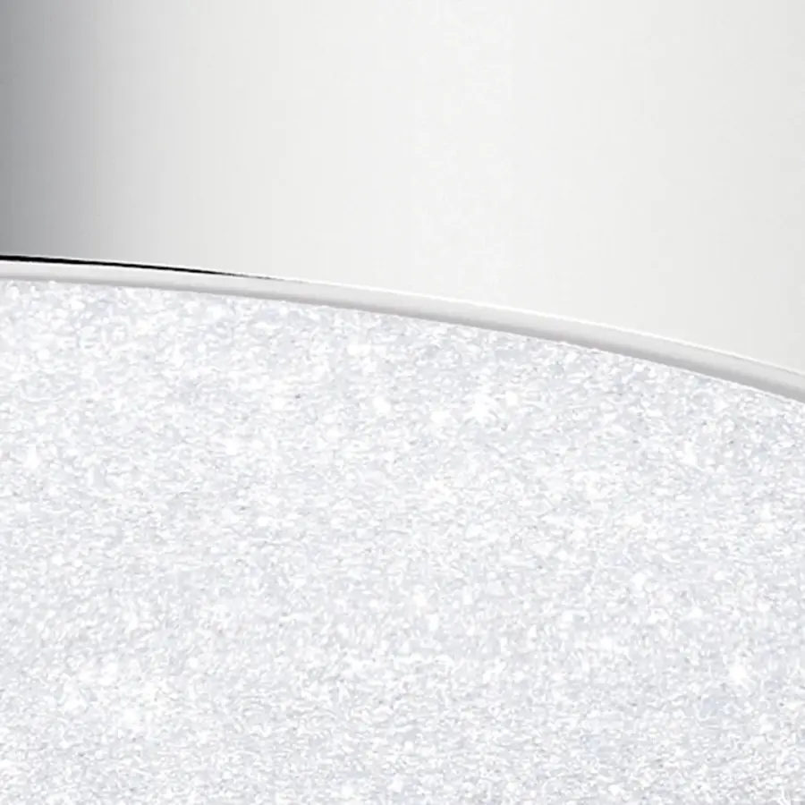 Crystal Moon Flush Mount Ceiling Light - Image 3