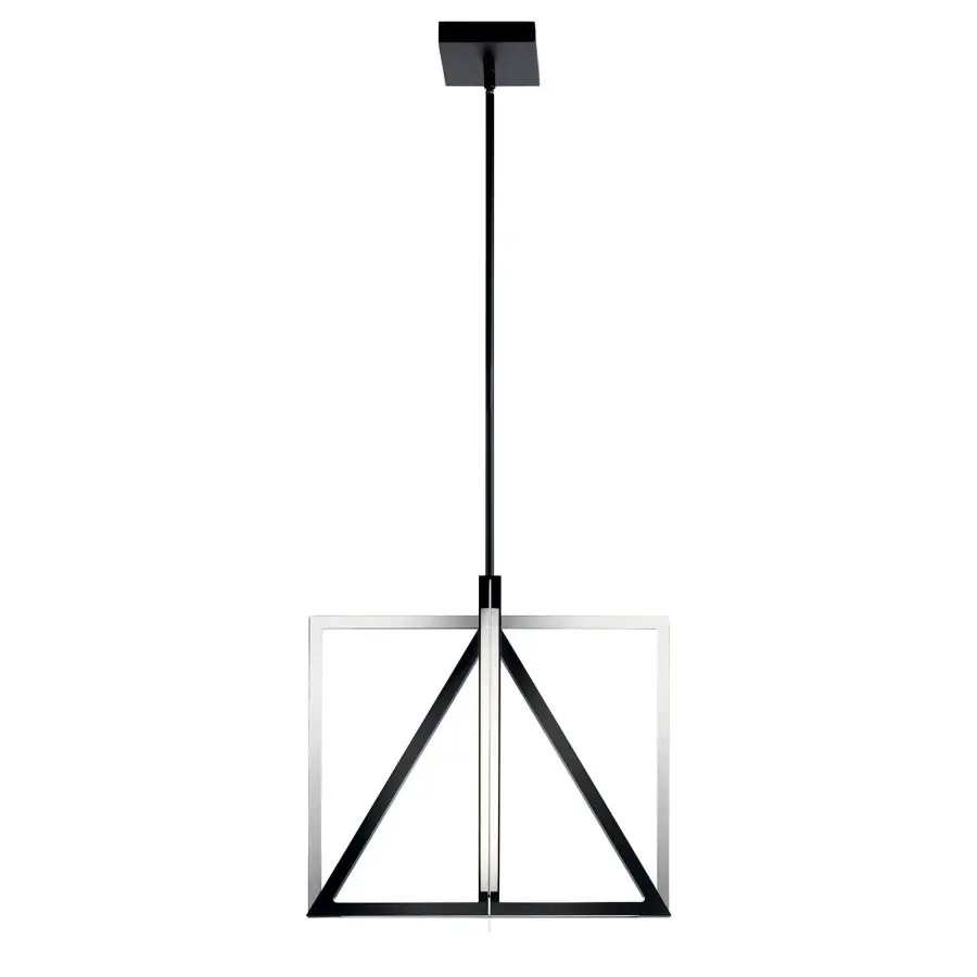 Axis 5-Light Pendant in Matte Black - Image 2