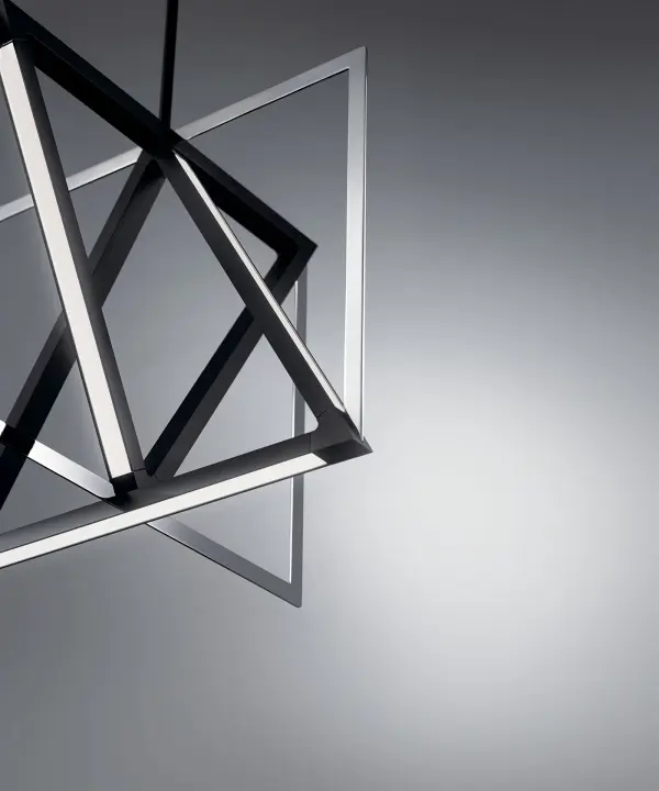 Axis 5-Light Pendant in Matte Black - Image 5