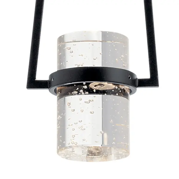 Ayse Mini Pendant in Matte Black - Image 3