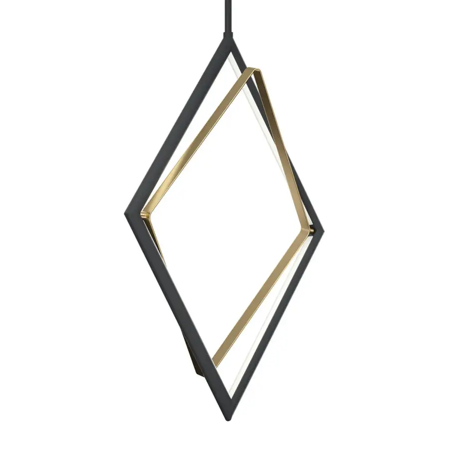 Darski Pendant in Matte Black - Image 1