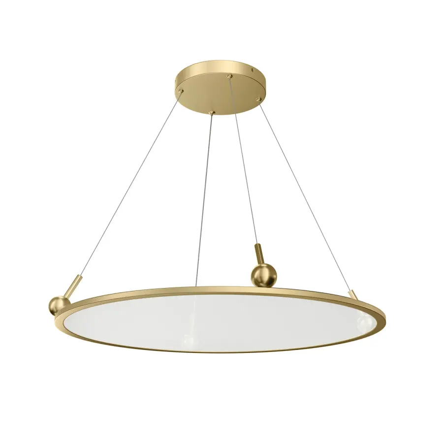 Jovian LED Chandelier in Champagne Gold