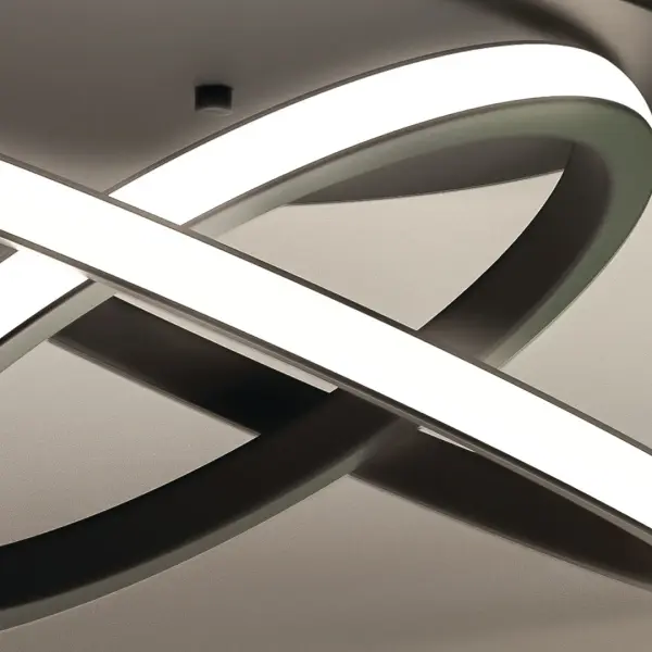 Sleek Contemporary Semi-Flush with Integrated LED Efficiency - Image 4