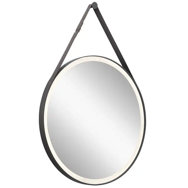 Martell LED Mirror in Matte Black
