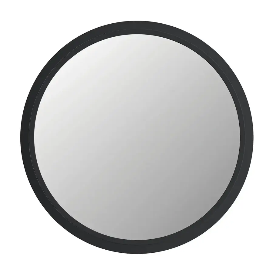 Chennai Lighted Mirror in Matte Black - Image 2