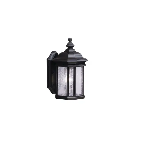 Kirkwood One Light Outdoor Wall Mount in Black
