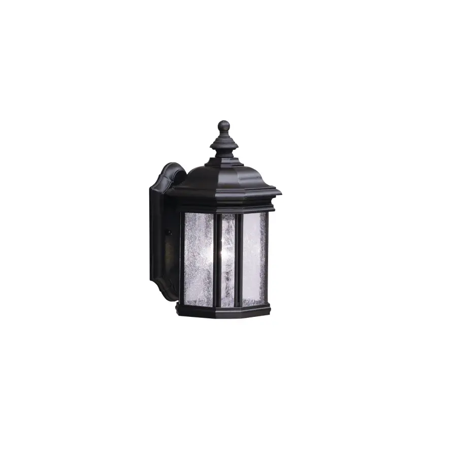 Kirkwood One Light Outdoor Wall Mount in Black