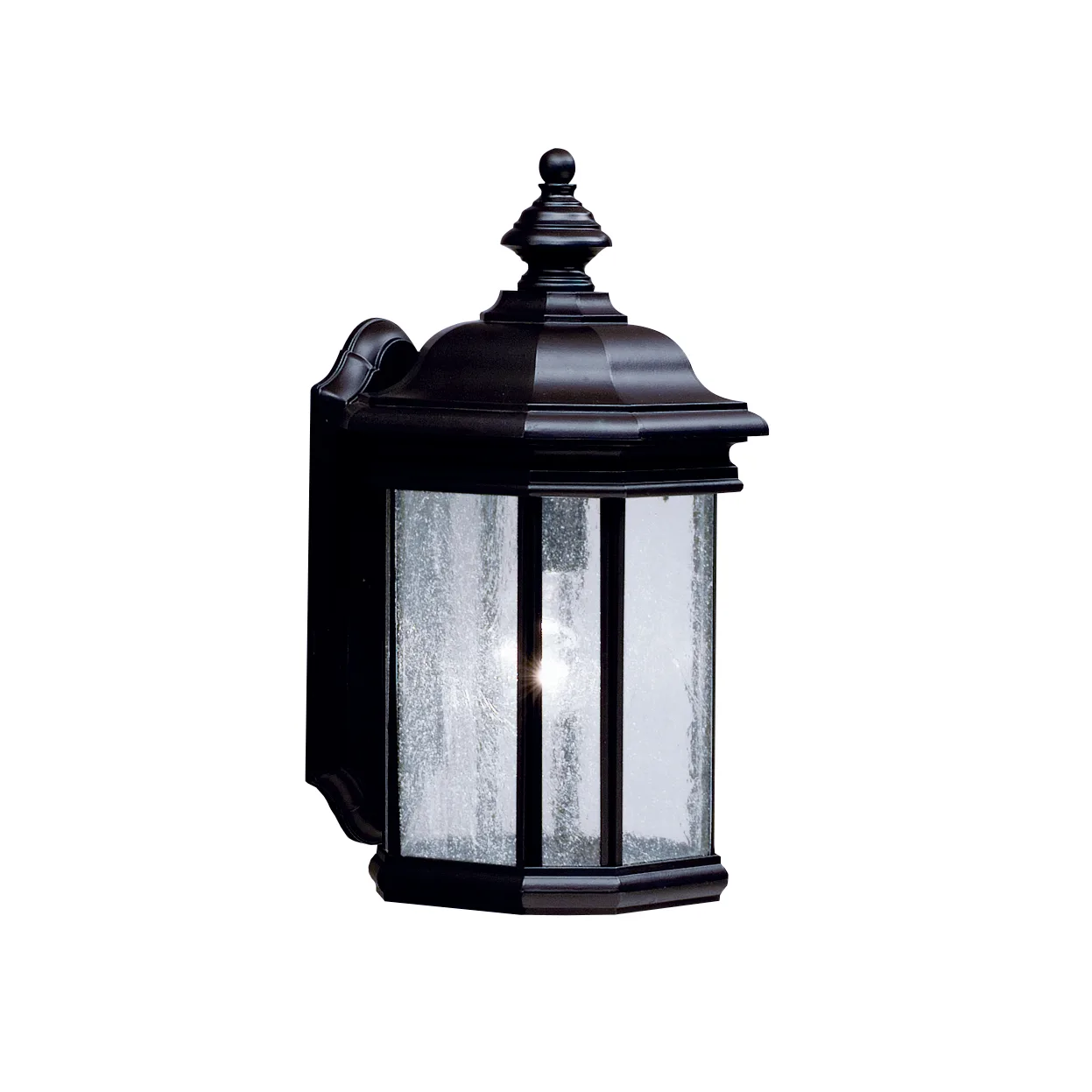 Kirkwood One Light Outdoor Wall Mount in Black