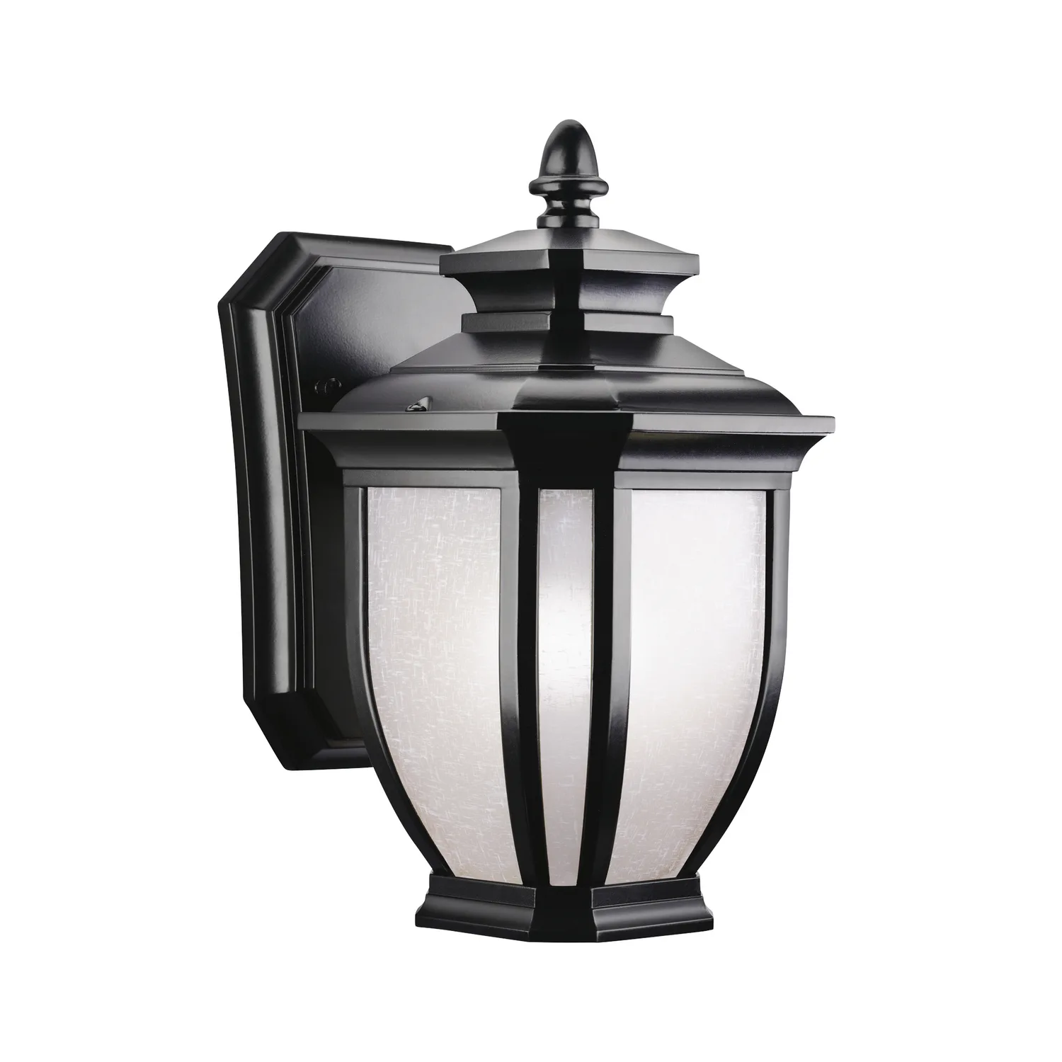 Salisbury One Light Outdoor Wall Mount in Black