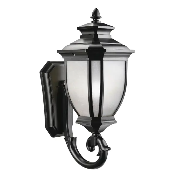 Salisbury 29" Outdoor Wall Lantern in Black