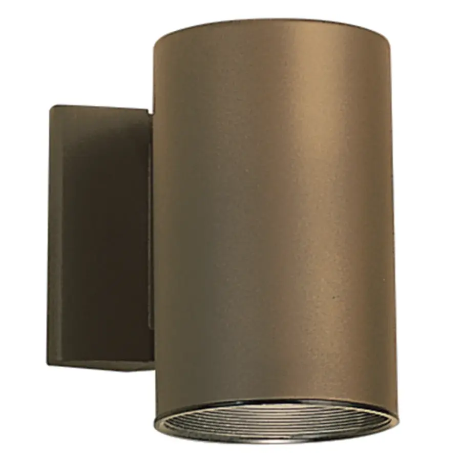 Compact Dark Sky Compliant Outdoor Wall Light with Clean Cylinder Design - Image 1