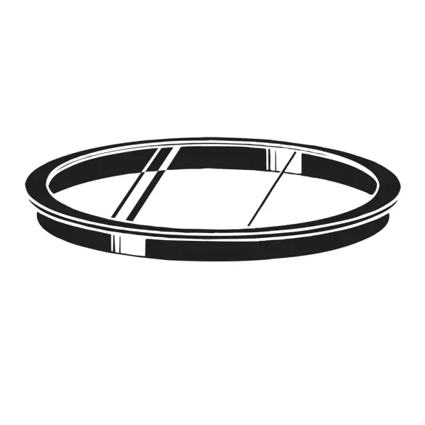 Compact black lens accessory designed for outdoor landscape lighting systems. Provides functional light modification for existing fixtures with weather-resistant construction.