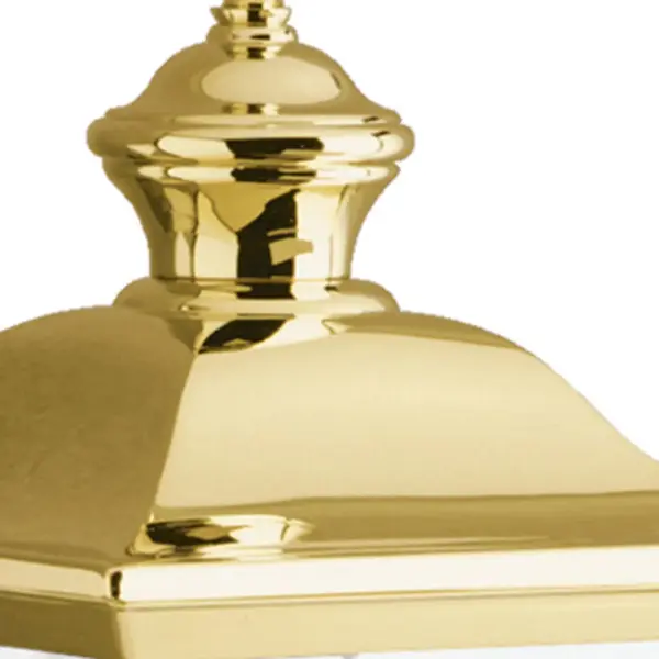 Classic Polished Brass Outdoor Sconce with Timeless Coastal Appeal - Image 3